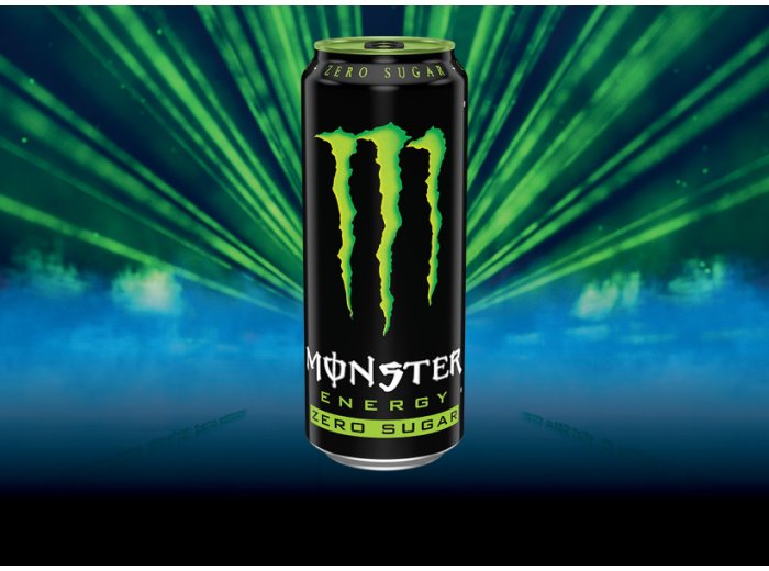 מונסטר Green Zero פח 500 מ"ל