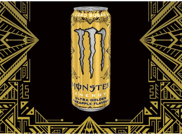 מונסטר Ultra Gold Zero פח 500 מ"ל
