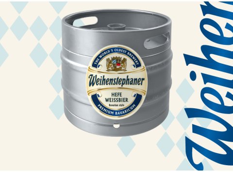 חבית ויינשטפן מלא 30 ליטר