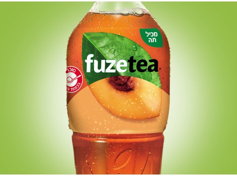 FUZE tea בטעם אפרסק 1.5 ליטר