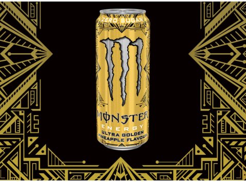 מונסטר Ultra Gold Zero פח 500 מ"ל