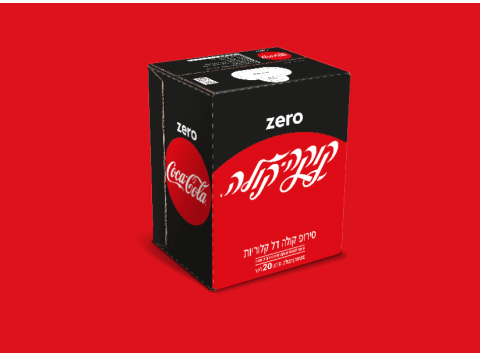 קוקה קולה זירו קרמול 20